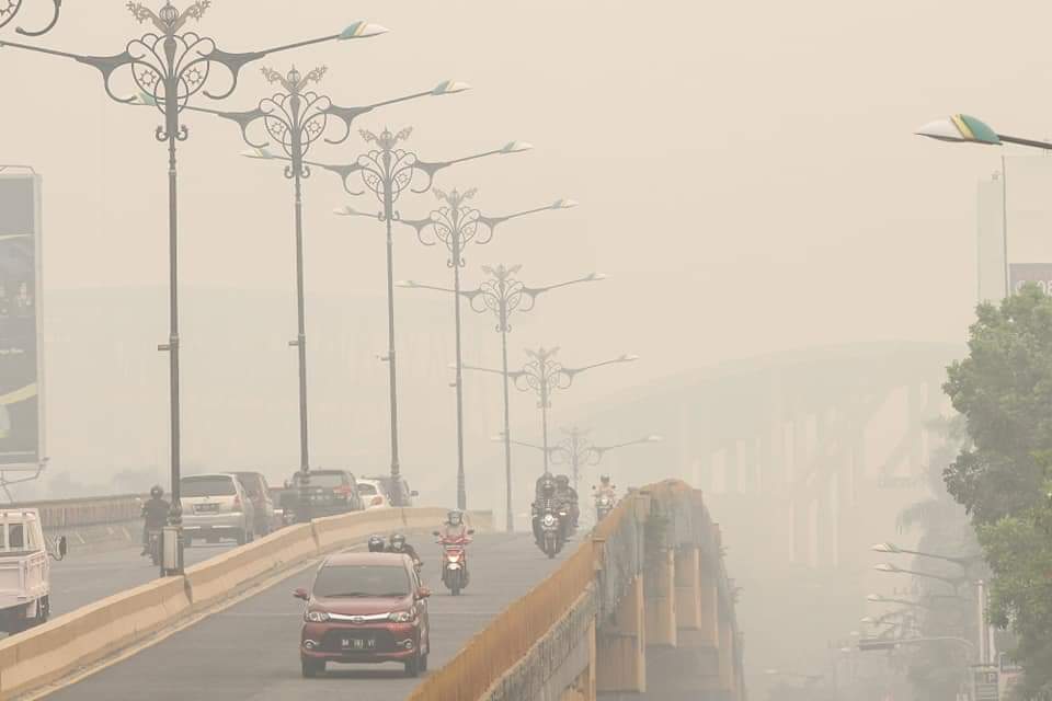 Haze and Lands Fire in Indonesia