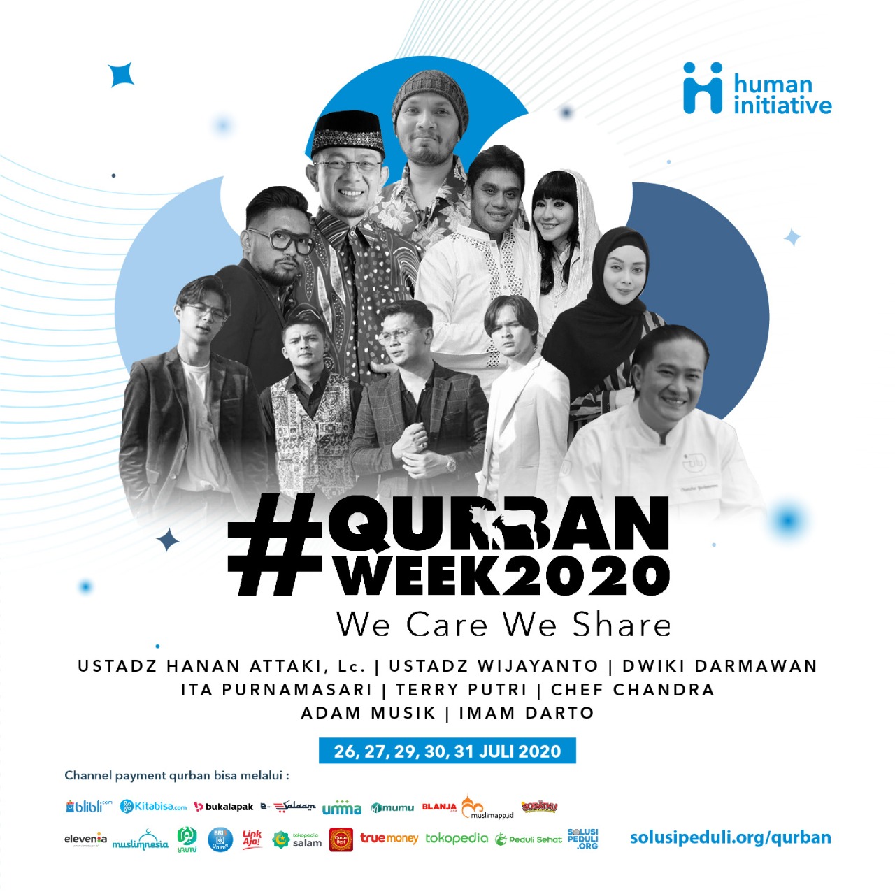 Human Initiative Gelar Event Qurban Week 2020, We Care We Share!