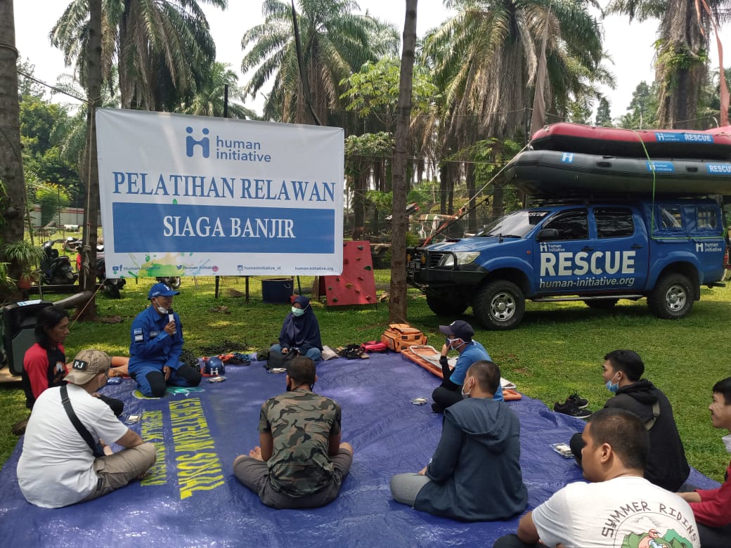 Human Initiative Bekali Relawan Siaga Banjir