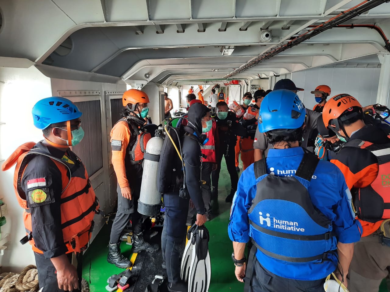 Human Initiative Helps SAR Operations to Search SJ-182 Sriwijaya Air Crash Victims