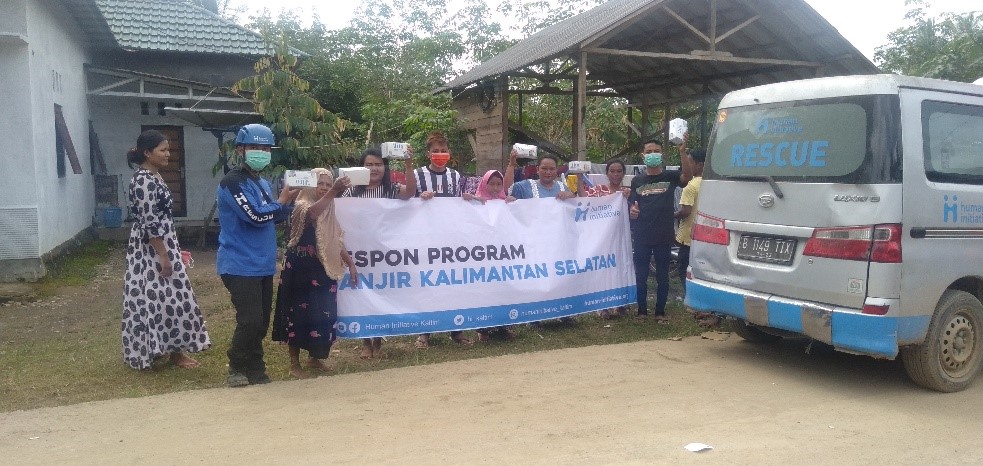 Human Initiative Salurkan Bantuan Kemanusiaan untuk Kalimantan Selatan