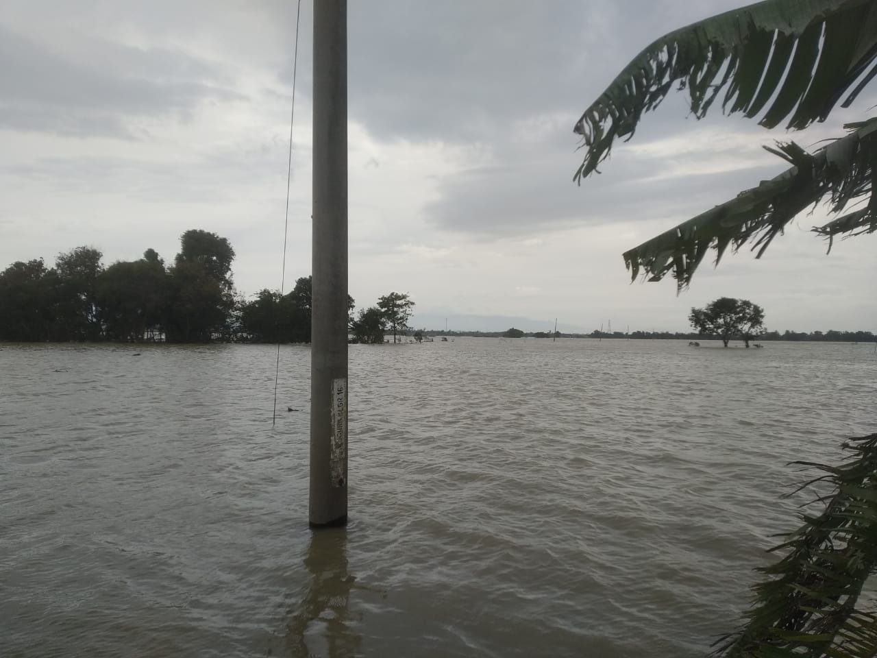 Banjir Luapan Sungai Citarum, Karawang. Update : 23 Februari 2021