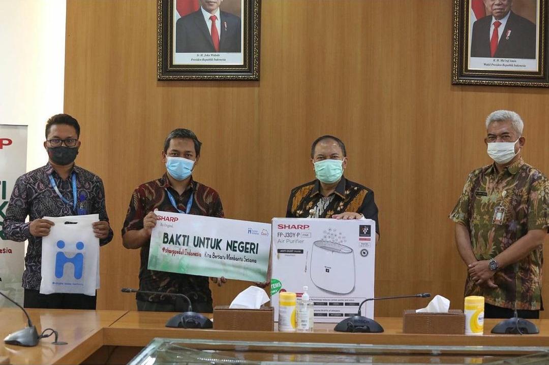 Human Initiative Salurkan 100 Air Purifier ke Puskesmas dan Rumah Sakit di Bandung