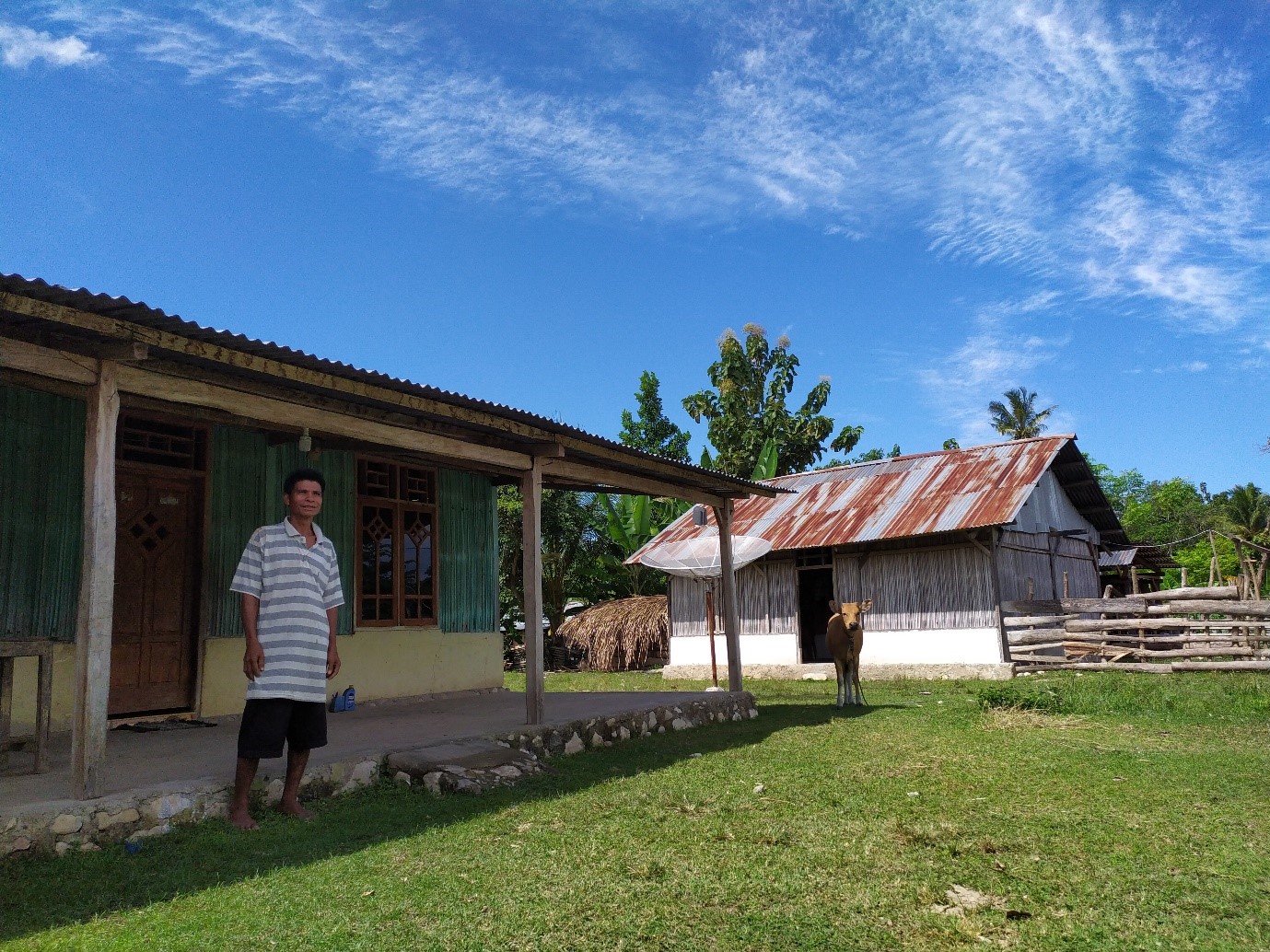 Qurban untuk Warga & Pendiri Mushala Pertama di Desa Weoe, NTT