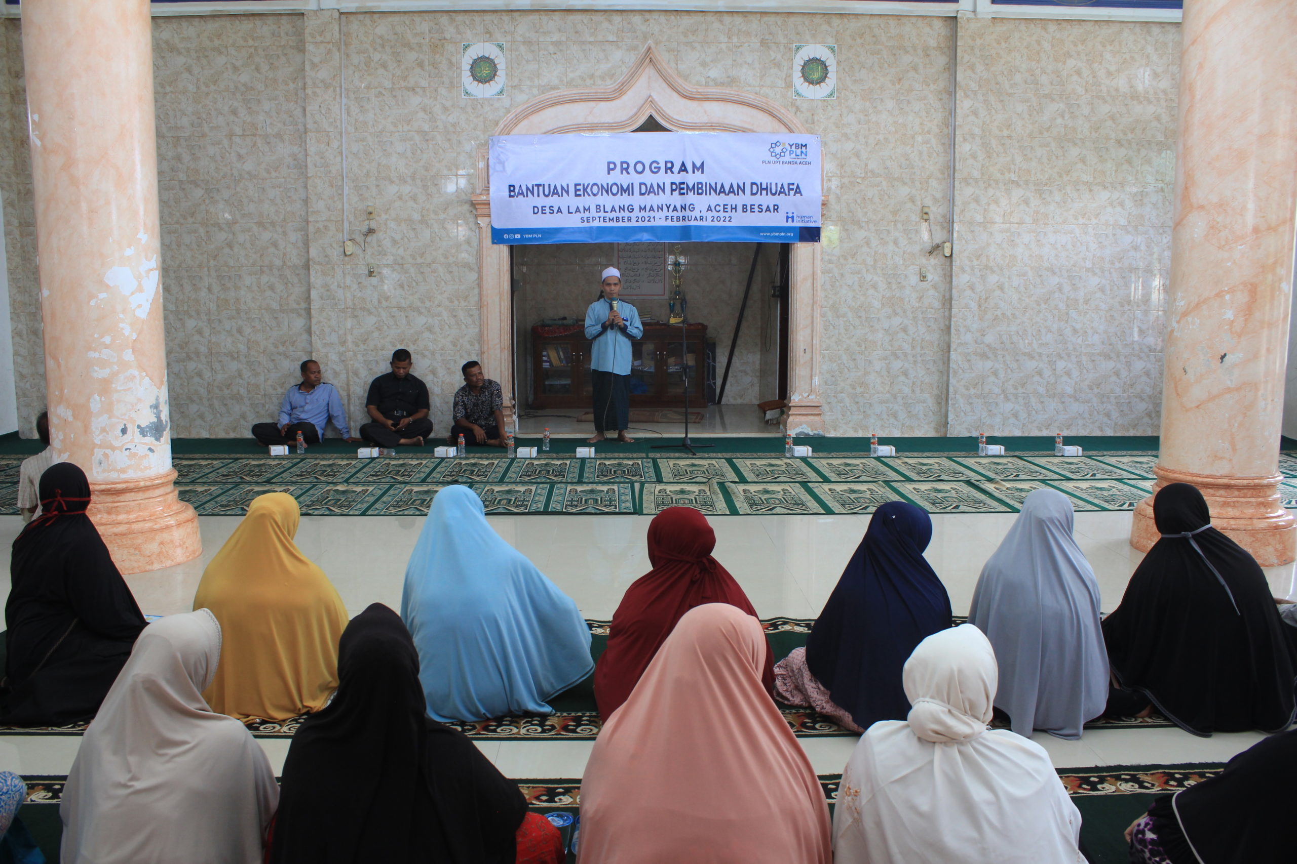 Pembinaan Duafa dan Program Bantuan Ekonomi oleh YBM PLN UPT Banda Aceh bersama HI Aceh