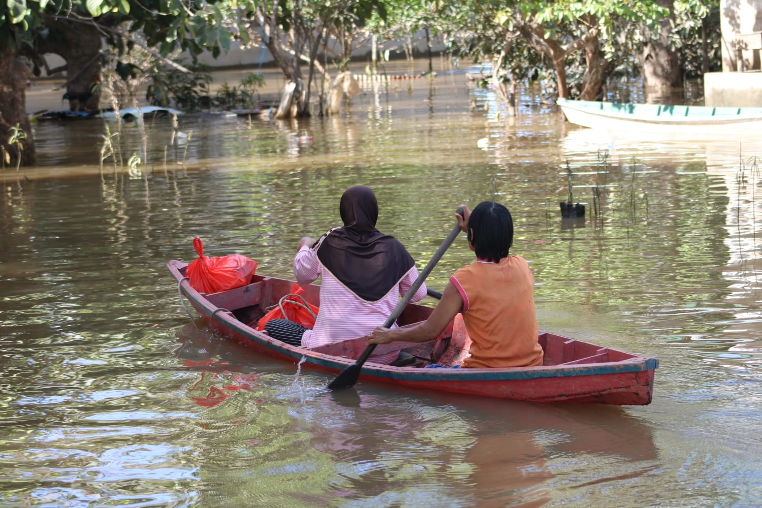 Banjir di Sintang, Kalimantan Barat Belum Surut Sejak Satu Bulan Lalu