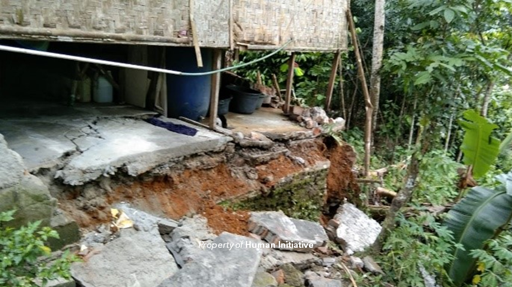 Aksi Human Initiative Terhadap Terdampak Gempa Pandeglang