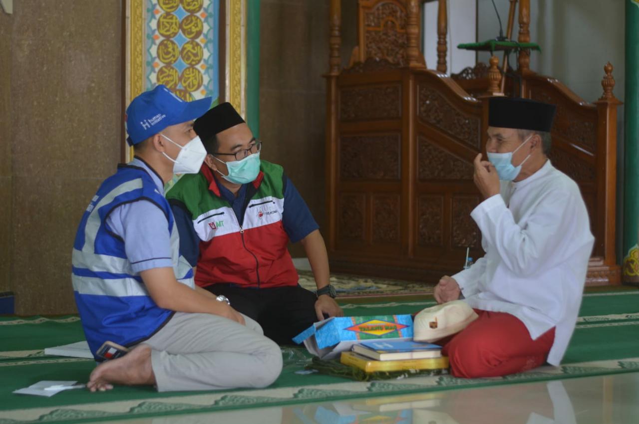 Sambut Ramadan, Human Initiative Bersama Majelis Telkomsel Taqwa (MTT) Salurkan Paket Bantuan untuk Marbut Masjid di Semarang