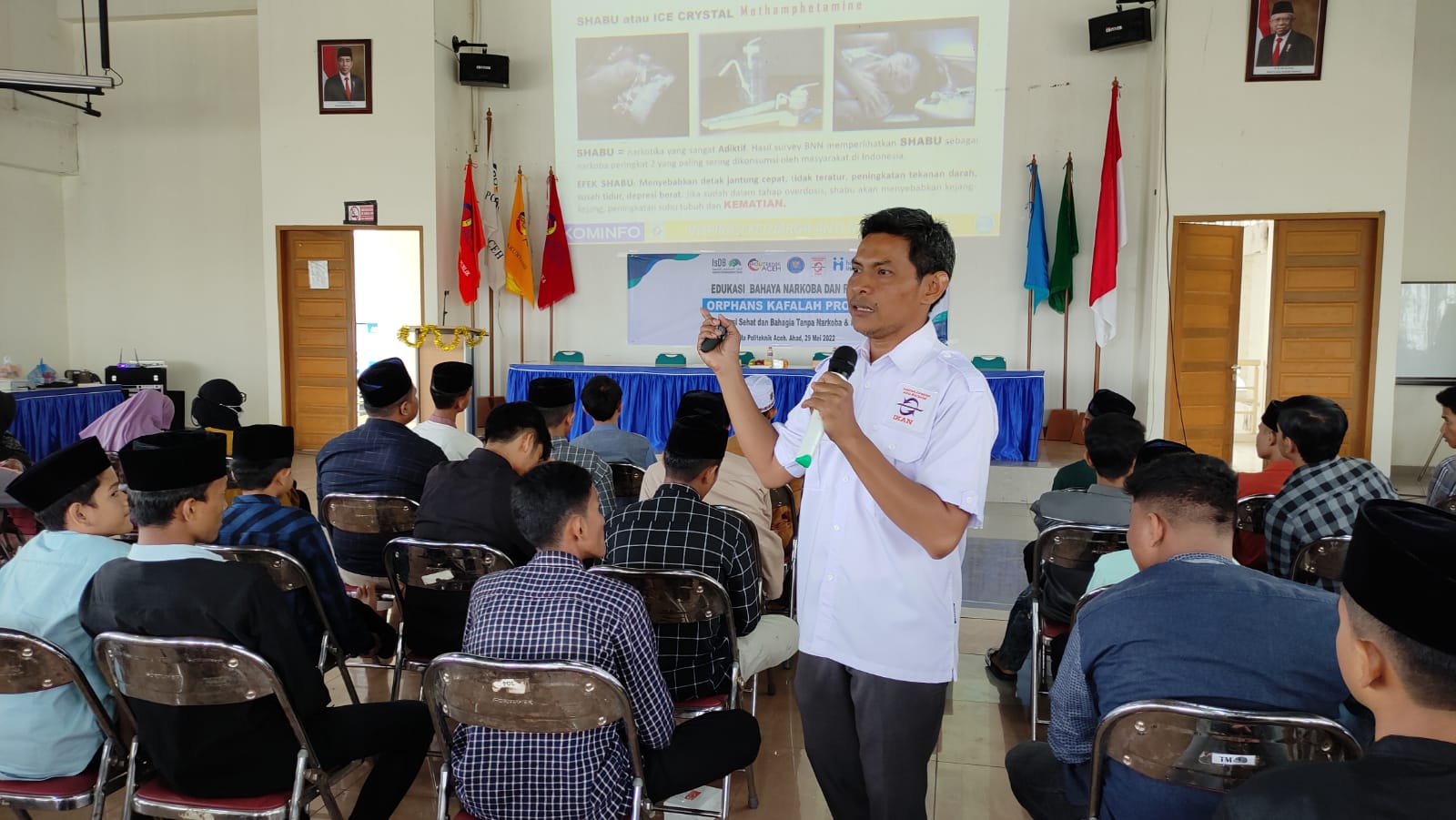 Human Initiative Edukasi Bahaya Penyalahgunaan Narkoba Kepada Anak Muda di Aceh