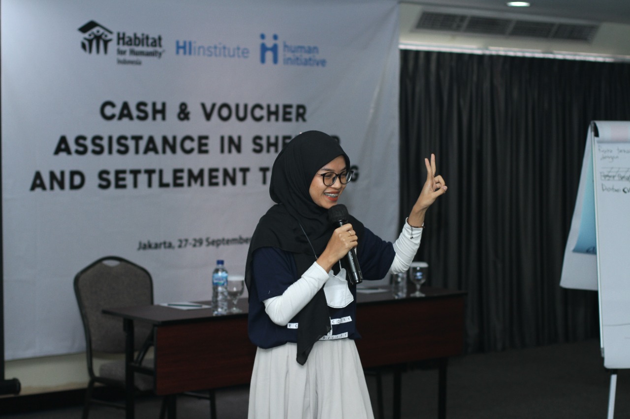 HI Institute Fasilitasi Pelatihan Cash and Voucher Assistance in Shelter and Settlement untuk Staf & Mitra Habitat for Humanity Indonesia