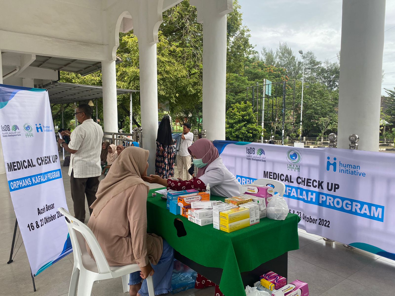 Peduli kesehatan Yatim di Aceh,Human Initiative Selenggarakan Medical Check up