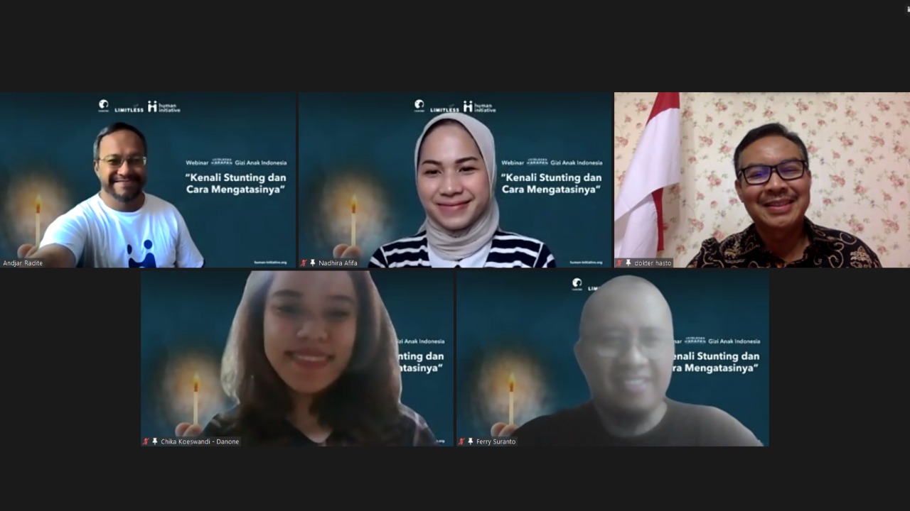 Webinar Nyalakan Harapan Gizi Anak Indonesia “Kenali Stunting dan Cara Mengatasinya”