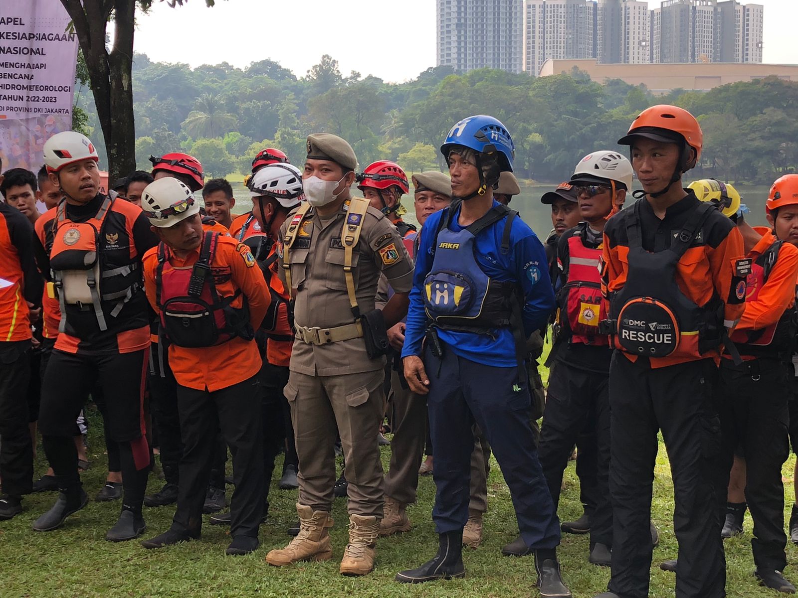 National Preparedness App, Human Initiative Plays Active Role in Water Rescue Simulation