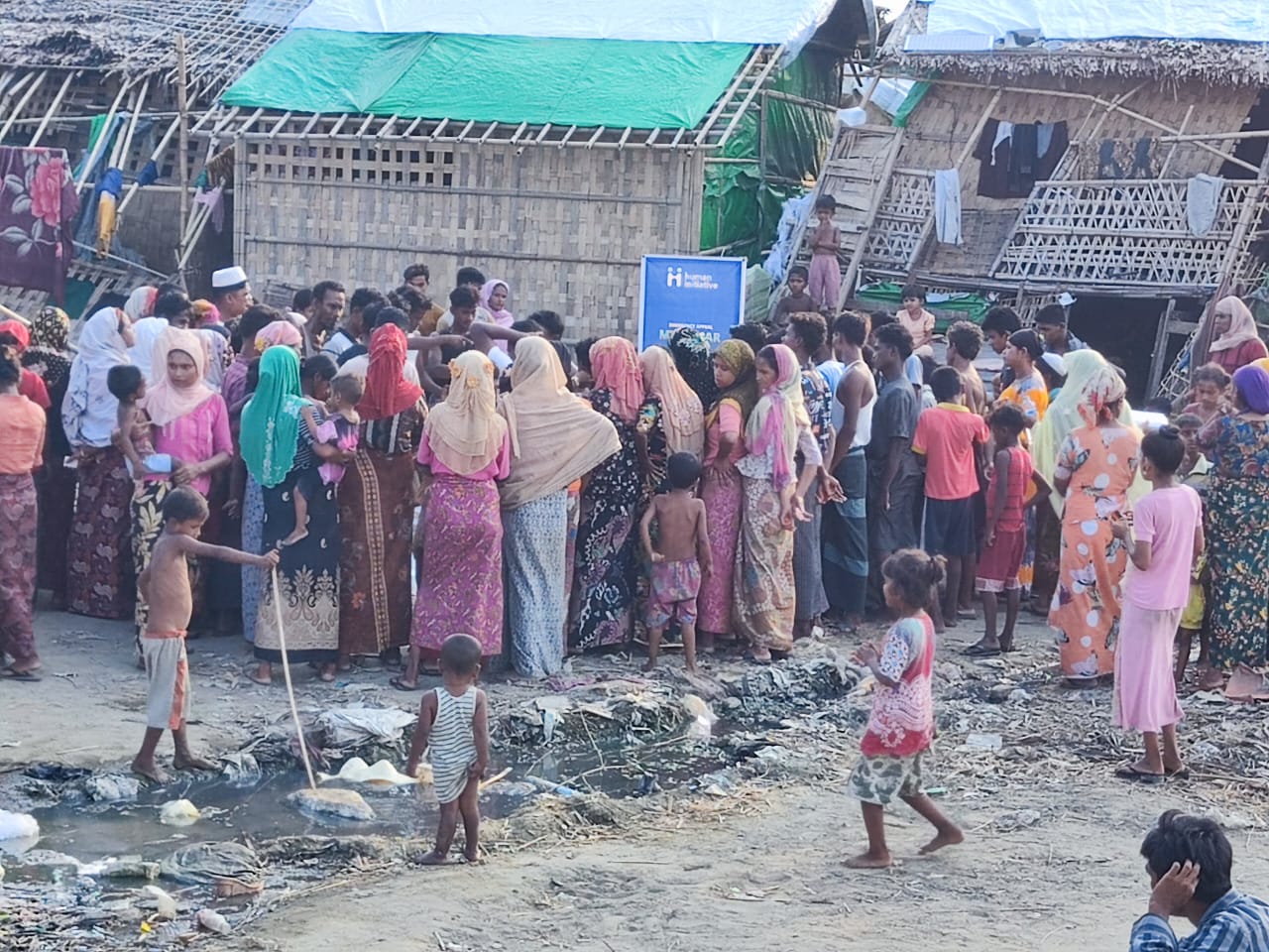 Kondisi Pengungsi Myanmar Terdampak Badai Mocha Menjelang Iduladha