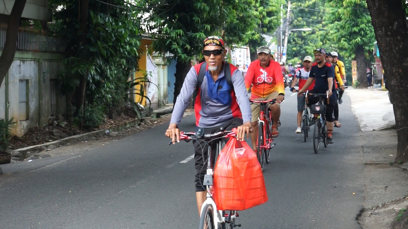 Bersama Bike2Work, Human Initiative Salurkan Manfaat Qurban dengan Bersepeda