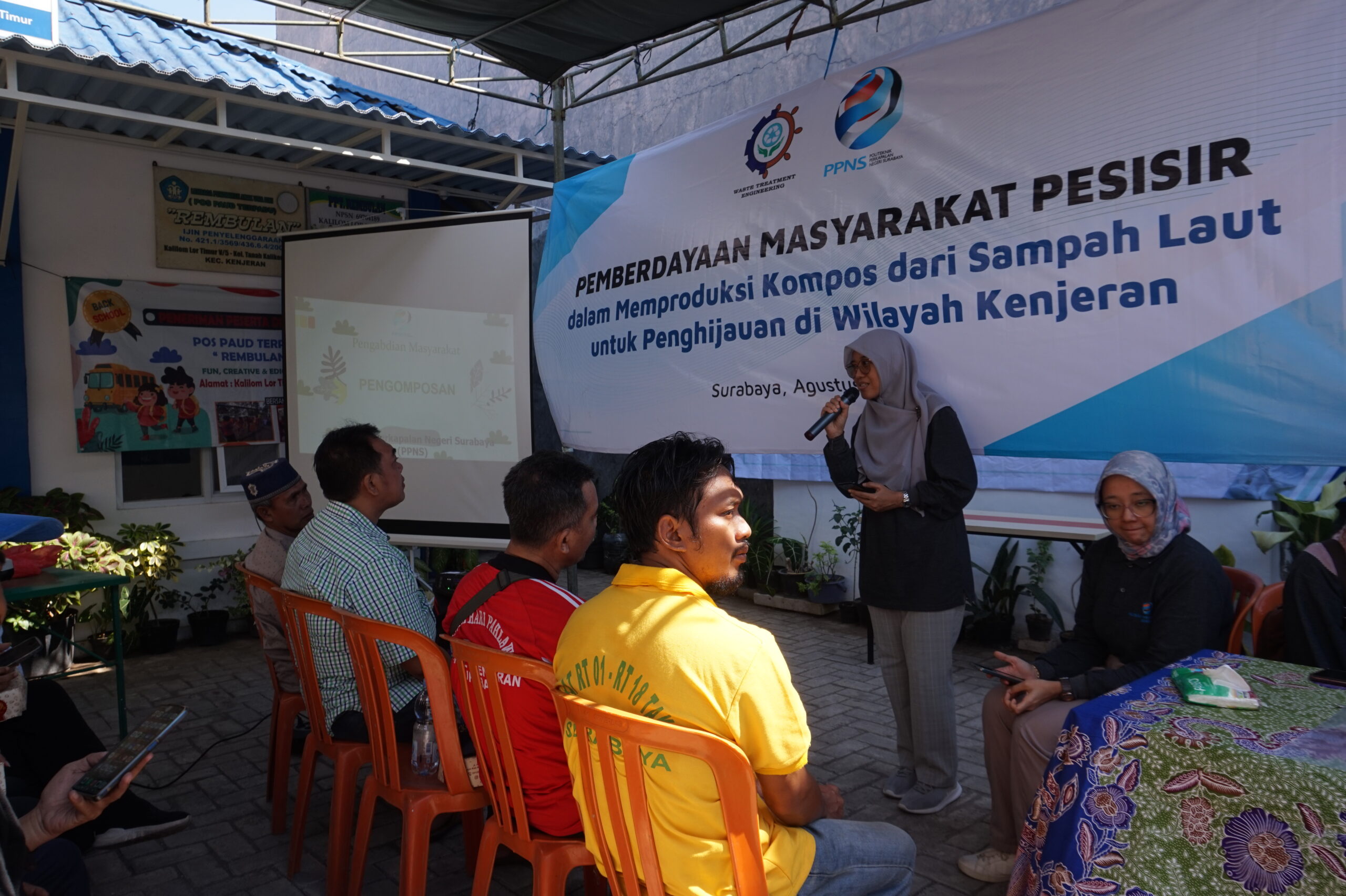Menanggulangi Limbah Laut, Human Initiative Bersama Politeknik Perkapalan Negeri Surabaya Edukasi Warga Pesisir 