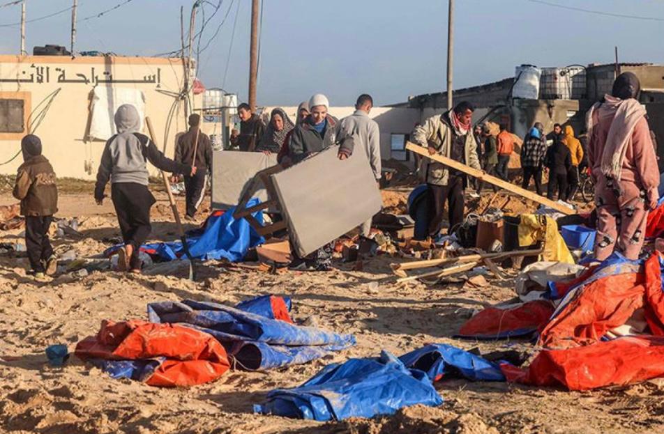 مصر تبدأ في إنشاء مخيمات للناجين من الأزمة الإنسانية الفلسطينية في خان يونس