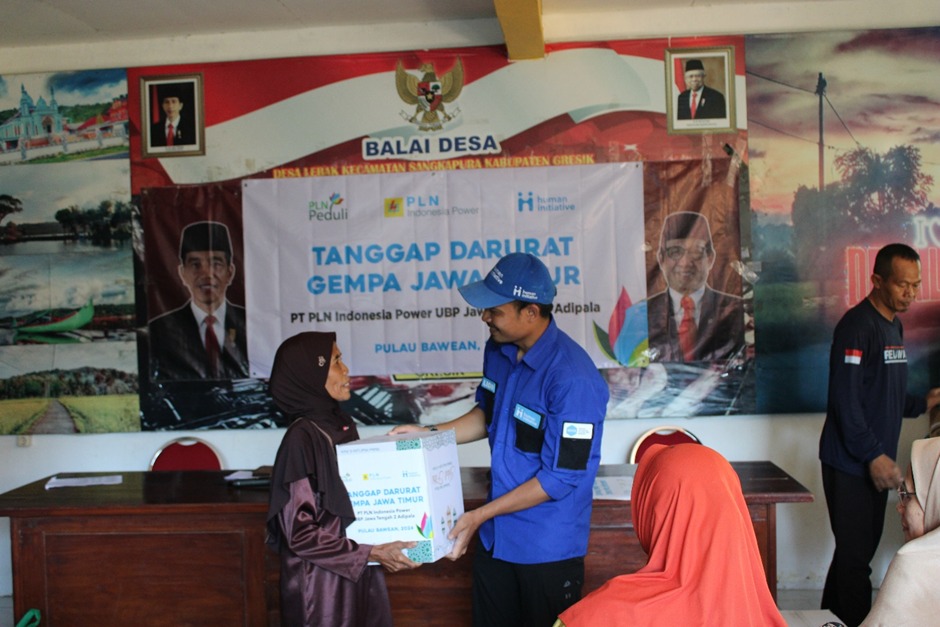 Program Tanggap Darurat Bencana Gempa Jawa Timur: Bingkisan Sembako untuk Penyintas di Pulau Bawean
