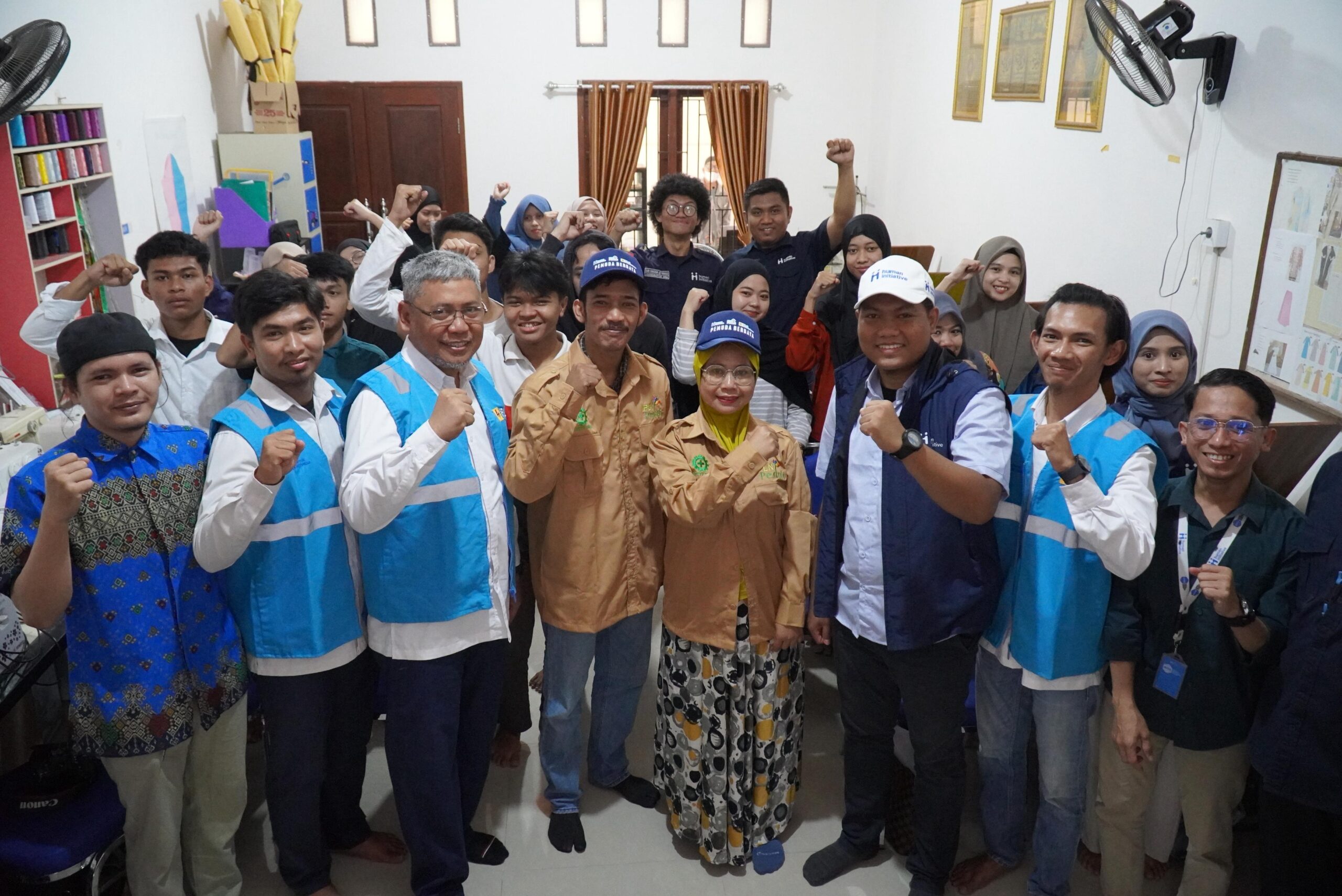 Program Pemuda Berdaya: PLN IP UBP Tello dan Human Initiative Latih Pemuda Makassar Jadi Mandiri