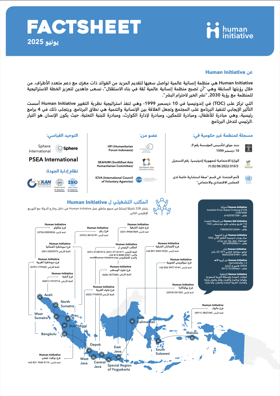 Factsheet – Juni 2025 (arab)