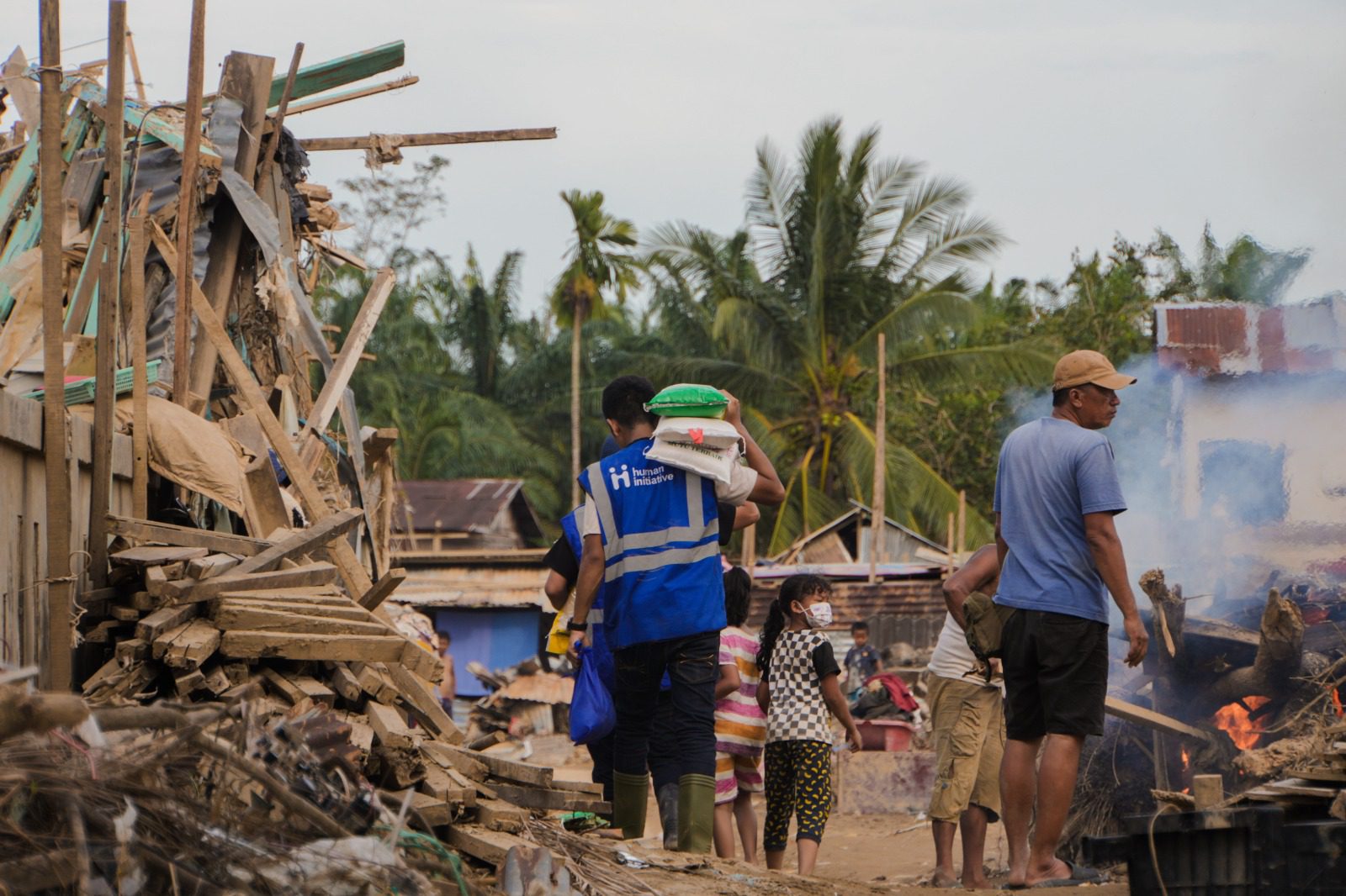 Human Risk Disaster Disaster Response Continues, Human Initiative Enters Phase Two of ...