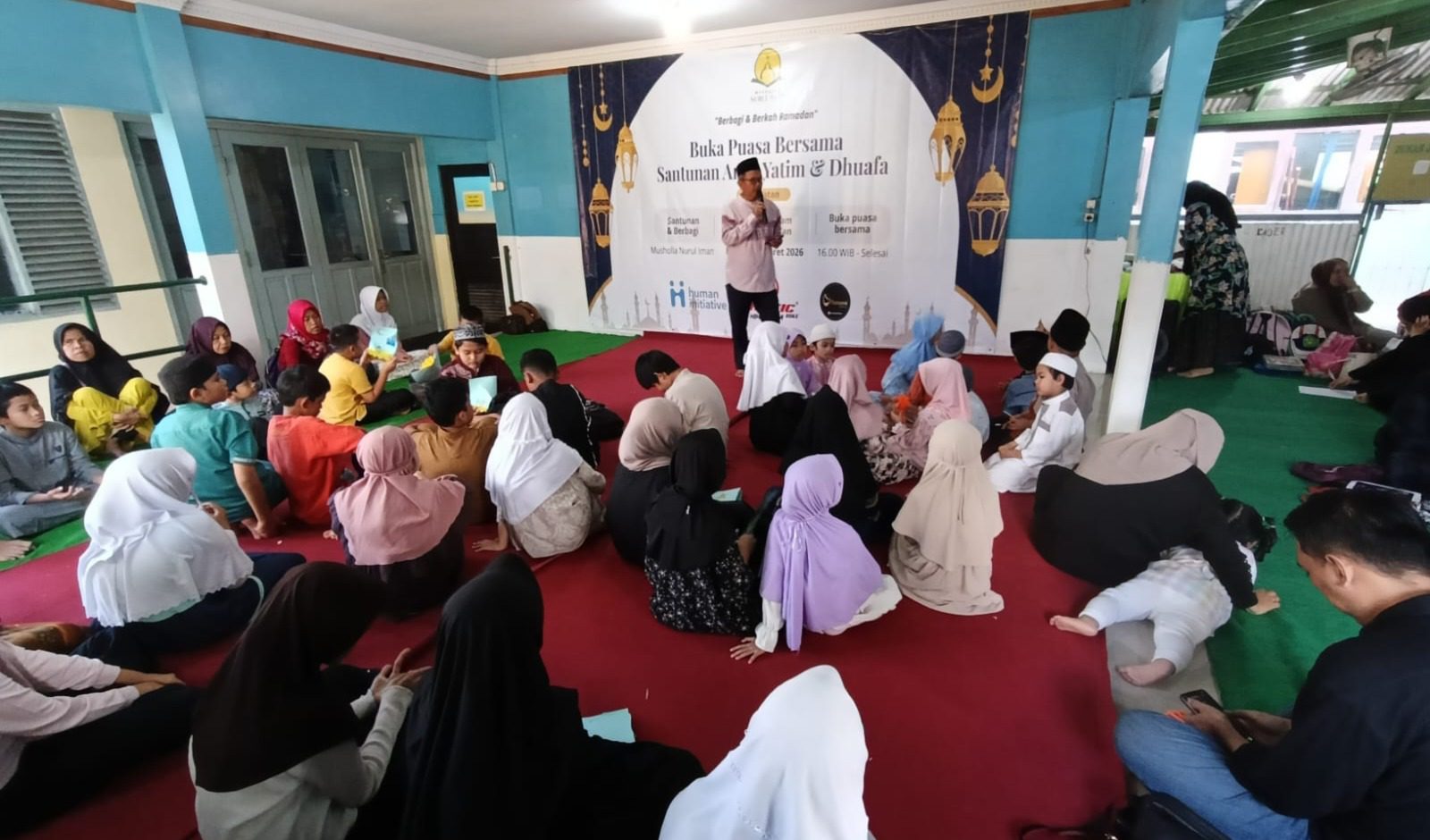 Bag of Happiness Dukung Pesantren Kilat dan Santunan Yatim Dhuafa  di Kayuringin Bekasi