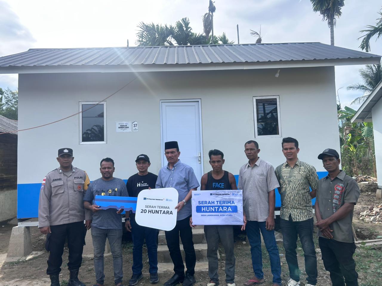 Hunian Sementara dan Air Bersih Dukung Warga Aceh Utara  Menata Kembali Kehidupan
