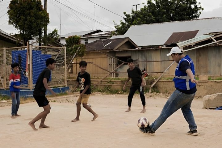 More Than a Game, Football Helps Children Recover After Disasters