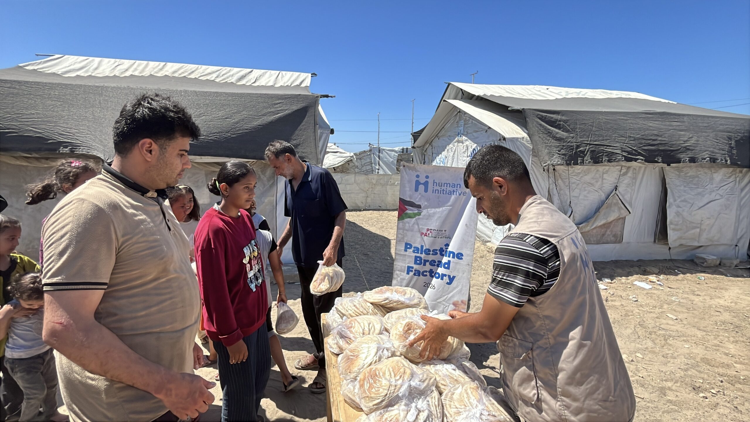 Bantu Penuhi Kebutuhan Pangan Keluarga Palestina, Palestine Bread Factory Produksi 12.500 Roti Setiap Harinya